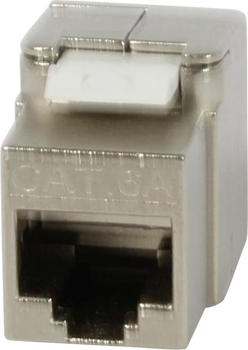 Actual product image Synergy 21 Keystone module, TP socket (RJ45), CAT6A, 500MHz, short (Keystone module)