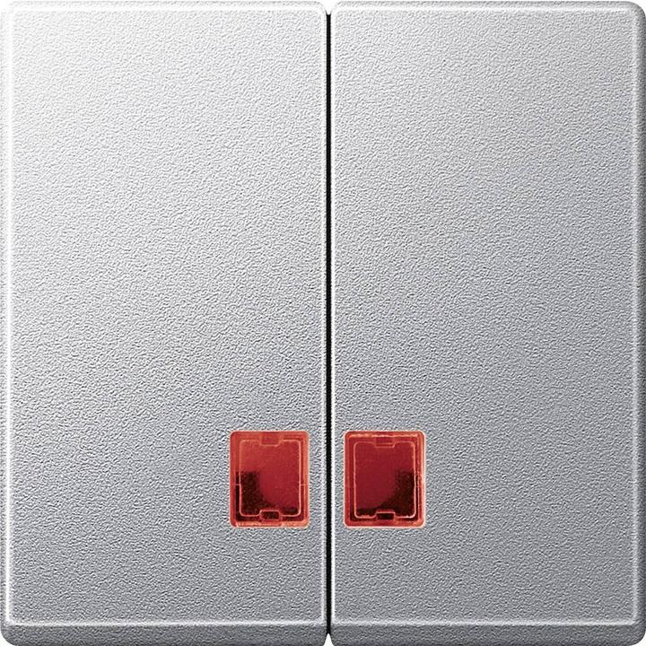 Produktbild Merten Doppelwippe mit rotem Symbolfenster, MEG3456-0460