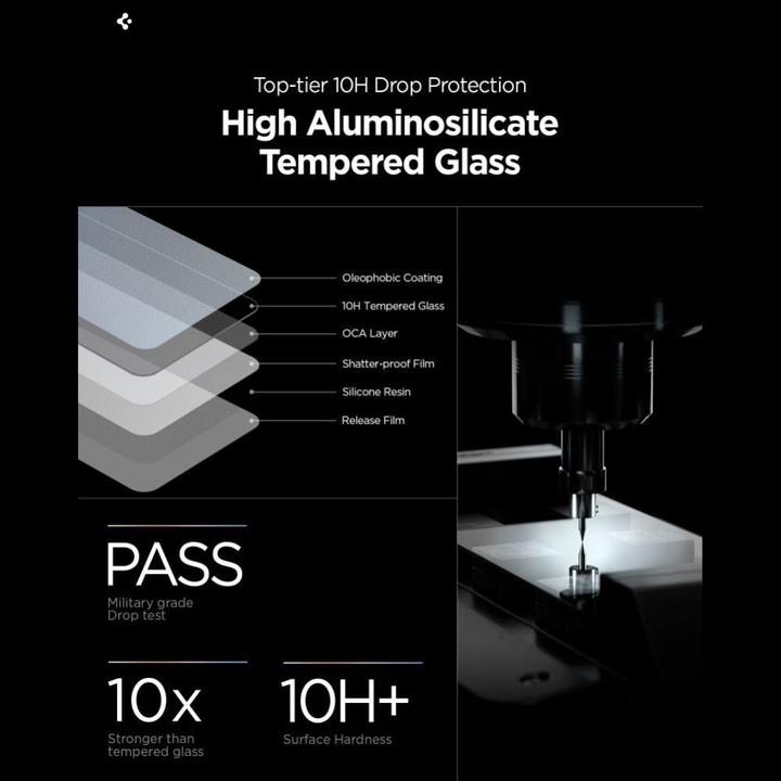 Produktbild Spigen Glas.tR EZ-FIT Pro HD (2 Stk., Samsung Galaxy S26 Ultra)