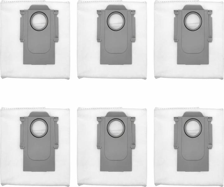 Roboparts Dust bag for Roborock S8 Pro Ultra / Q7T+ /Q5 Max+ / Q8 Max+ / S7 MaxV Ultra- 6-pack (6 x)