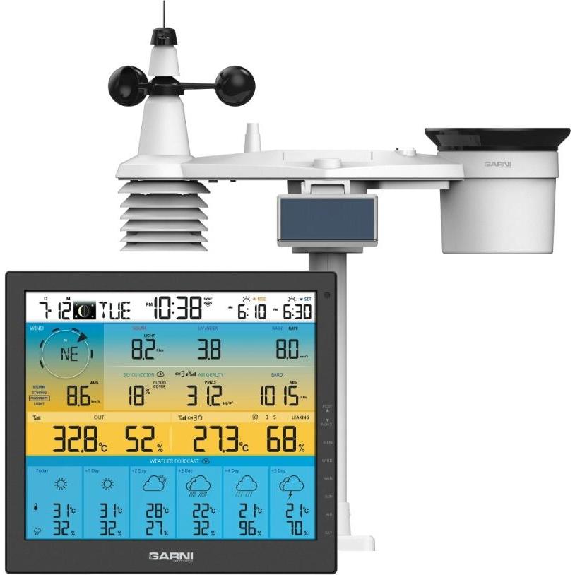 Thumbnail - Garni 1085 Arcus, Wetterstation, Schwarz