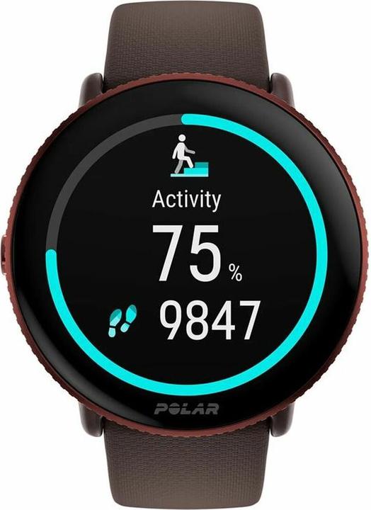 Productafbeelding Polar Ignite 3 (1.28") AMOLED Bruin GPS (satelliet) (43 mm)