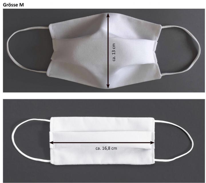 Produktbild Jakob Schlaepfer Testex Community Maske M schwarz (Keine offizielle Schutzklasse, 1 x)