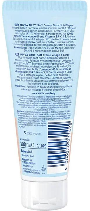 Image du produit NIVEA Soft Creme Gesicht & Körper