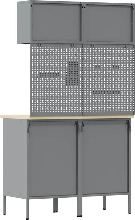 Produktbild vidaXL Werkstattschrank (55 cm, 200 cm)