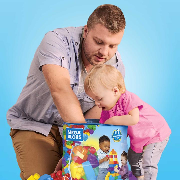 Image du produit Mega Bloks Sac 80 BRIQUES - Briques de construction - 12 mois et +