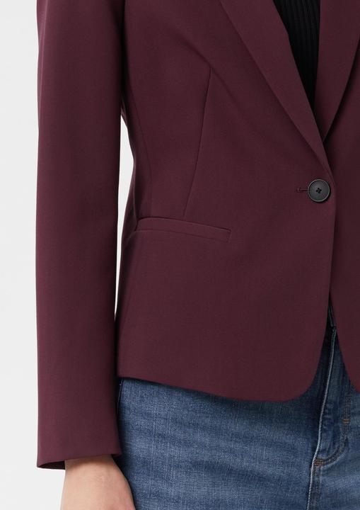 Actual product image Comma Antaillierter Blazer mit einem Knopf (40)