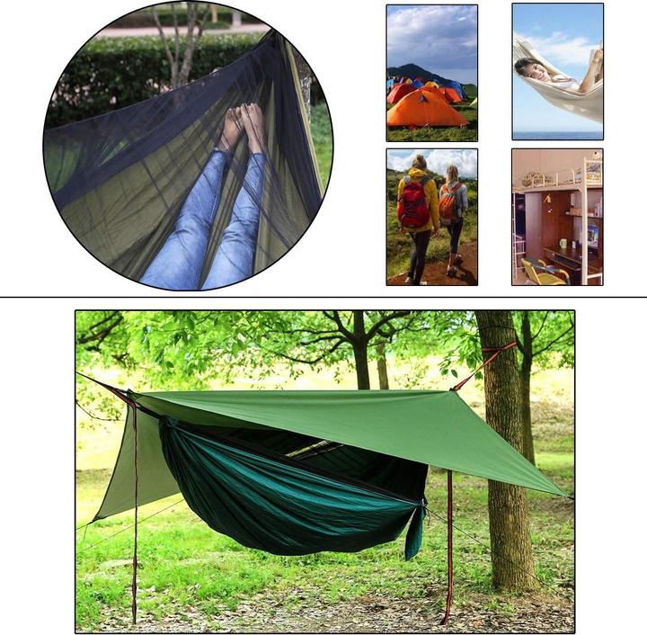 Actual product image YCD Camping hammock set (200 kg)