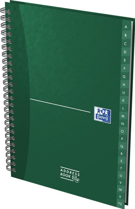 Actual product image Oxford table of addresses (A5, Lined)