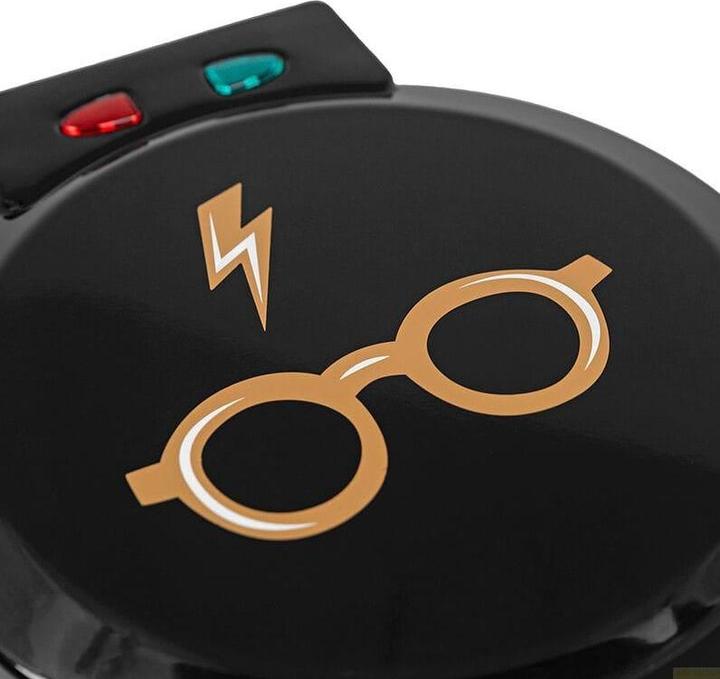 Actual product image Uncanny Brands Harry Potter glasses waffle iron