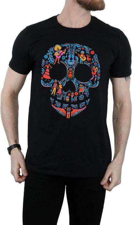 Actual product image La Maison du Coco Mens Skull Cotton T-Shirt (L)