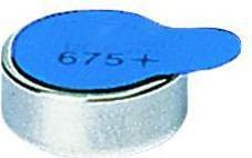 Actual product image Panasonic PR 675 Hearing Aid Cells Zinc Air Wheel of 6 (6 pcs., PR44, 605 mAh)