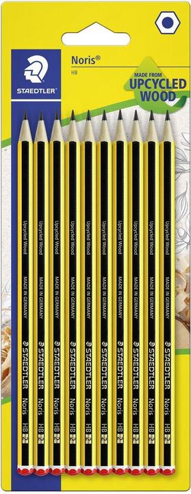 Staedtler Noris 120 pencil blister card with 10 HB pencils (2 mm, HB, 10x)