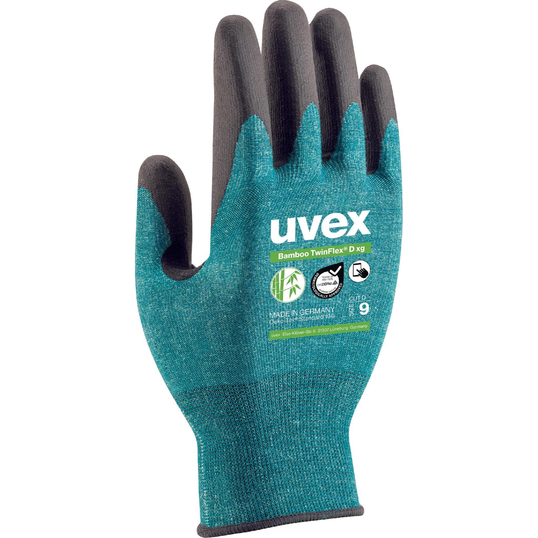Uvex Safety, Schutzhandschuhe, Schutzhandschuhe Bamboo TwinFlex D xg 6009007 (7)