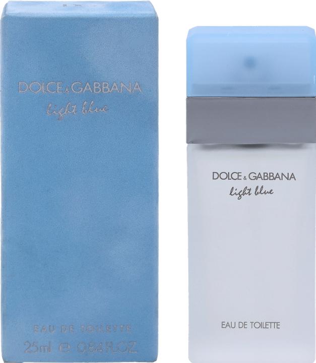 Actual product image Dolce & Gabbana light blue (Eau de toilette, 25 ml)