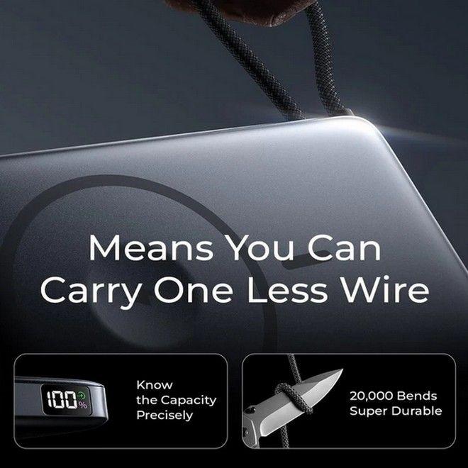 Produktbild Lisen Ultra Slim Series MagSafe Powerbank (10000 mAh, 20 W, 36 Wh)