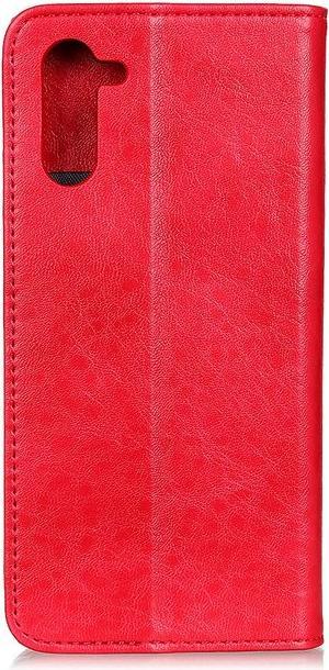 Actual product image MU Classic Crazy Horse V Leather Bookcover Series (OnePlus North)