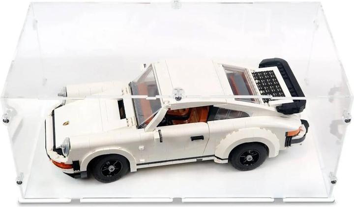 Actual product image iDisplayit Acrylic display for LEGO® 10295 Porsche 911 (With white base)