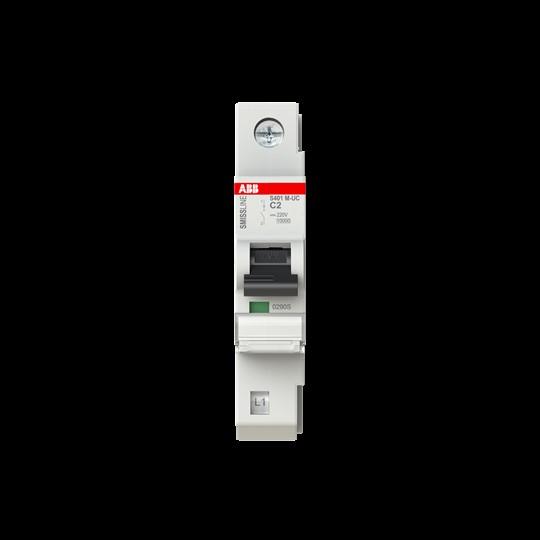 Produktbild ABB S401M-UCC2 S401M-UCC2 C,2A,125V DC,1polig,Icu=50kA
