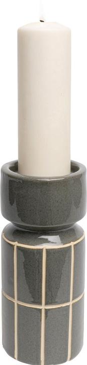 Immagine prodotto Kare Design Kerzenständer Bliss Tile Grau 25cm