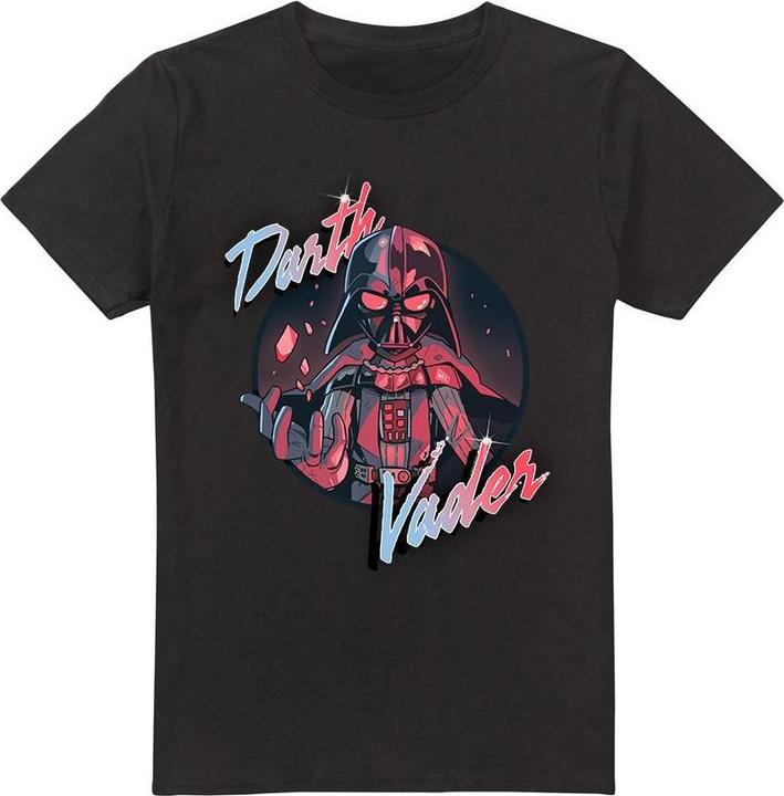 Actual product image Star Wars Mens Darth Vader Wave T-Shirt (L)
