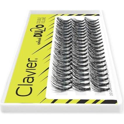 Clavier, Künstliche Wimpern, Du2O Double Volume Tufts Eyelashes 14Mm (Künstliche Wimpern)