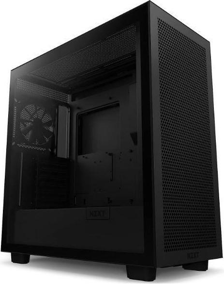 Actual product image NZXT H7 Flow (2024) Mid-Tower Case Black (ATX, Mini-ITX, mATX, E-ATX)