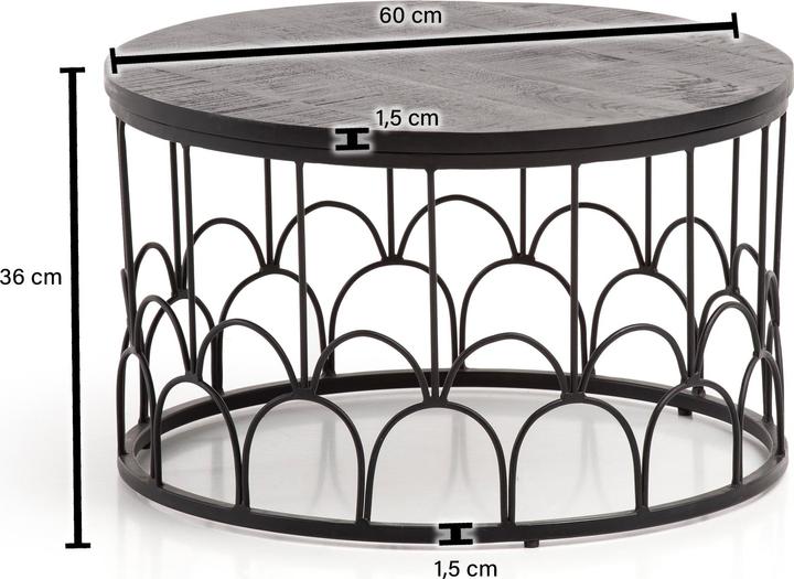 Image du produit FineBuy Milana (60 x 60 x 36 cm)