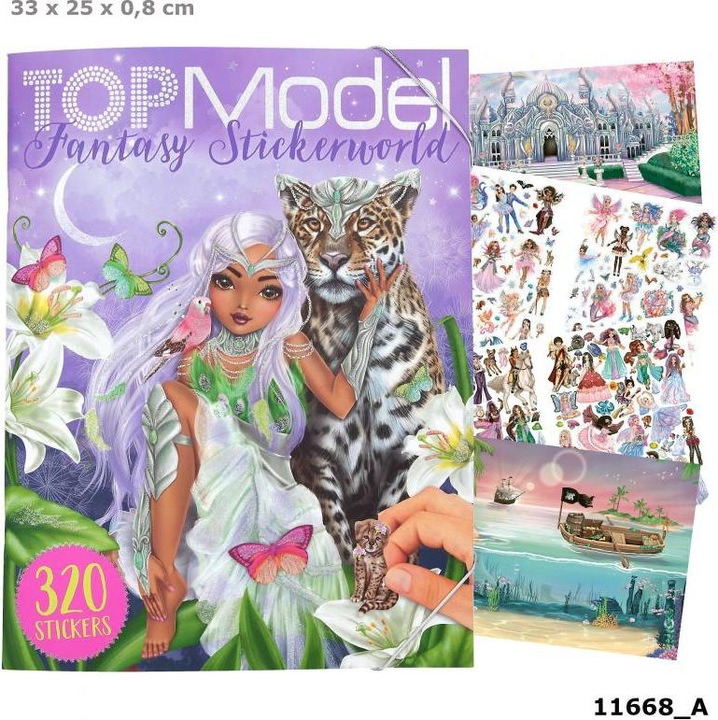Produktbild Depesche TopModel Fantasy Stickerworld