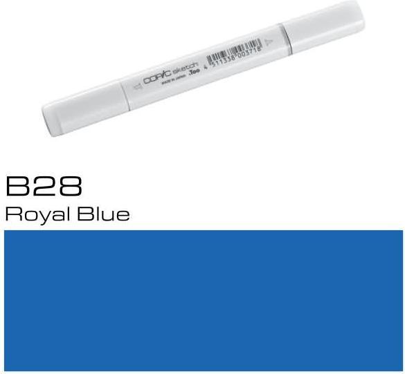 Image du produit Copic Sketch type B - 28 (B28 - Bleu royal, 1 x)