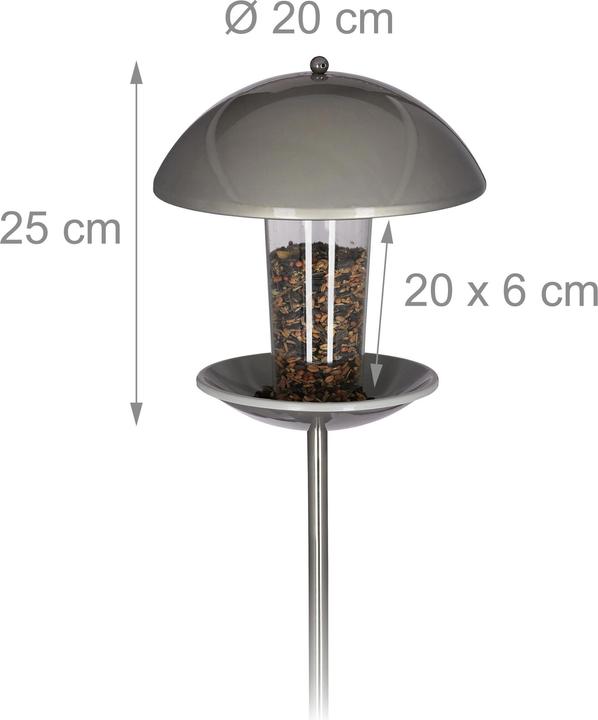 Produktbild Relaxdays Vogelfutterspender