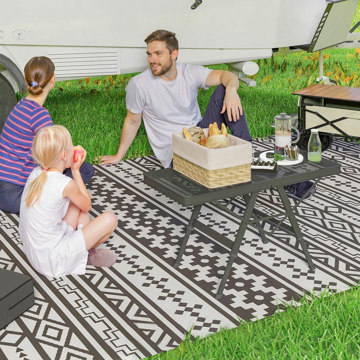 Image du produit Outsunny Campingtisch Metall, Aluminium Schwarz