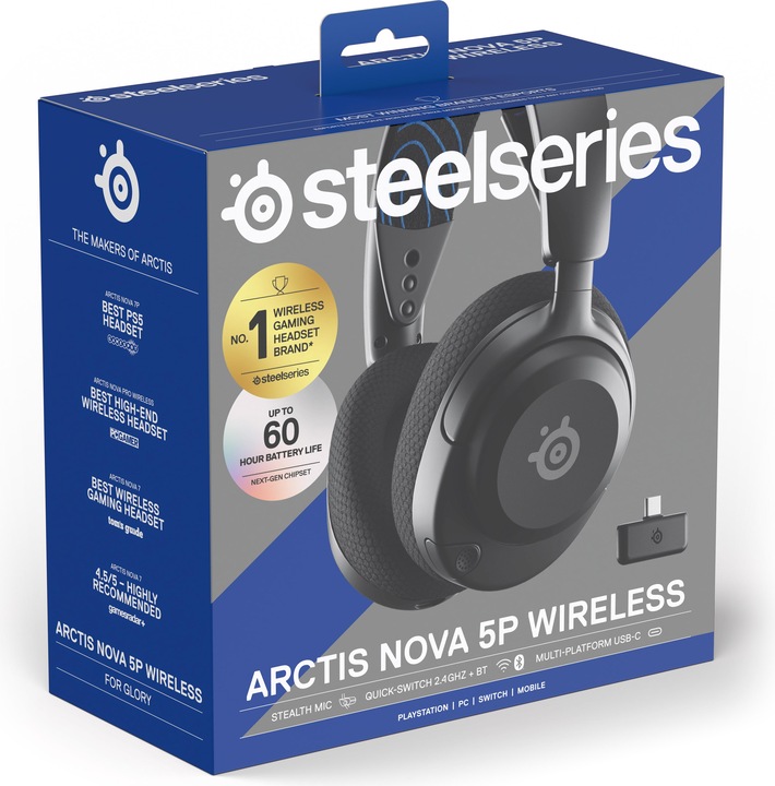 Image du produit SteelSeries 61673 noir (Sans fil)