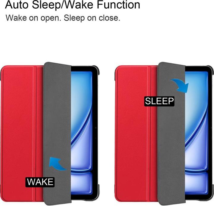 Image du produit Ueli Express Tri-Fold Schutzhülle mit Sleep Wake Funktion (iPad Air 13 2025, iPad Air 13 2024 (M2))