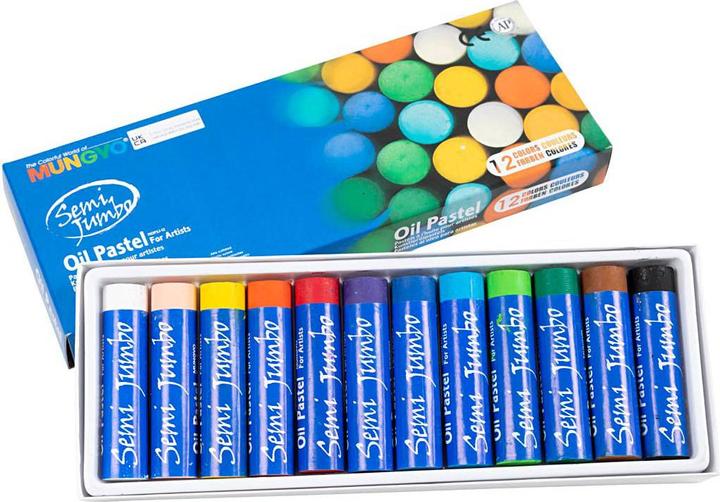 Immagine prodotto Creativ Company Pastello a olio Mungyo Maxi, 12 pezzi. (12x)