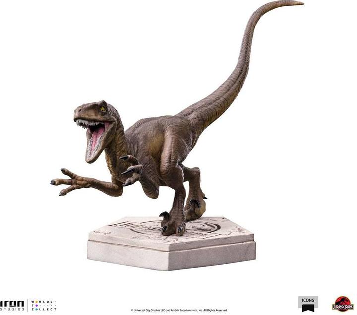 Iron Studios Jurassic World Velociraptor A Icons Statue