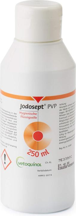 Produktbild O'Zoo Jodosept Pvp Jodhaltig Vet (Flüssigseife, 250 ml)