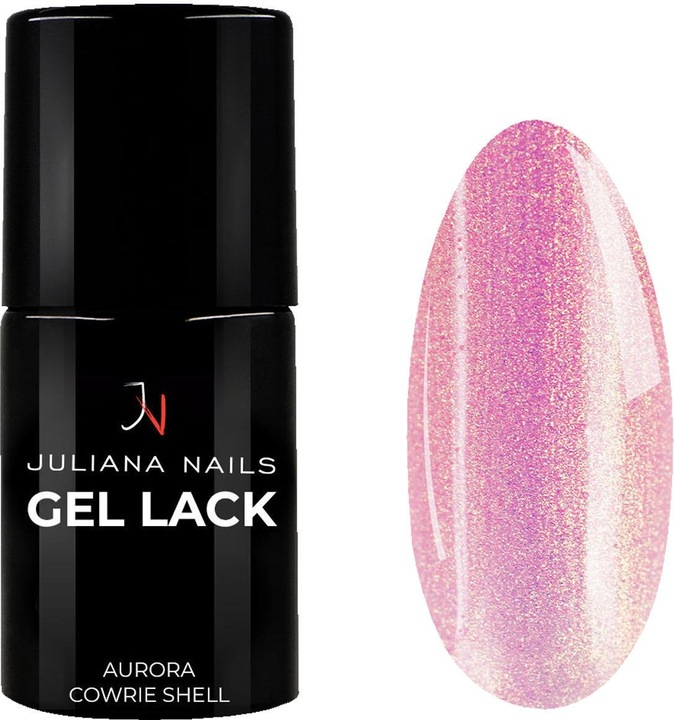 Image du produit Juliana Nails Gel Lack Aurora Cowrie Shell (Aurora Cowrie Shell, Vernis semi-permanent)