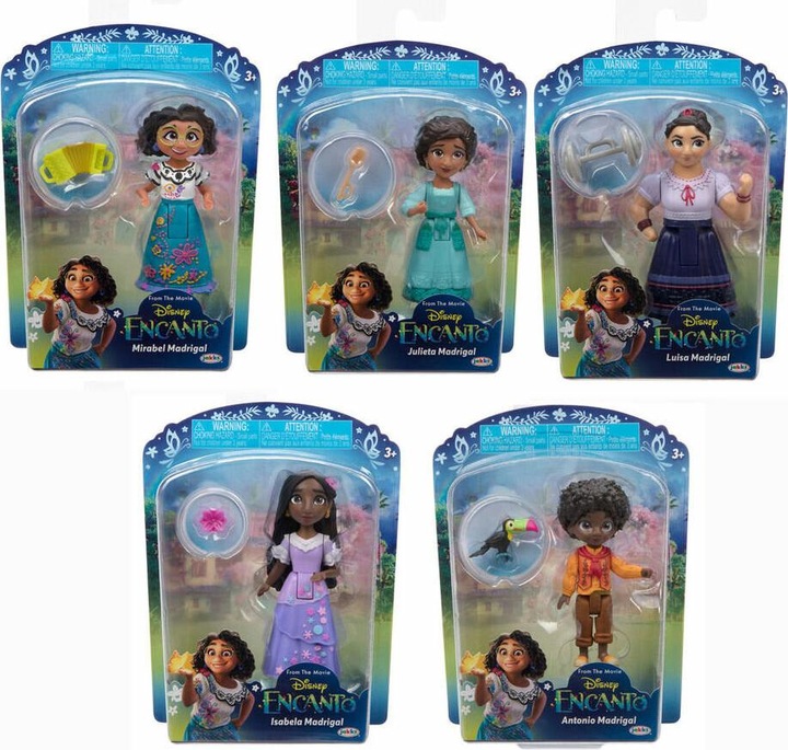 Jakks Pacific Disney Encanto 3 Inch Small Doll & Accessory, Asst.