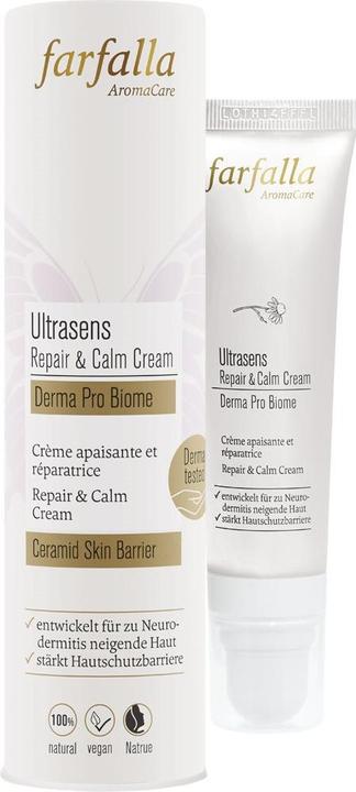 Immagine prodotto Farfalla Ultrasens Crema Riparatrice e Calmante Tb 30 ml (30 ml, Crema 24h)