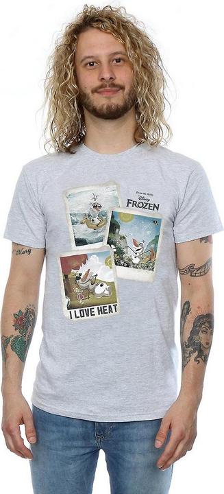 Actual product image Disney Frozen Mens Olaf Polaroid T-Shirt (M)
