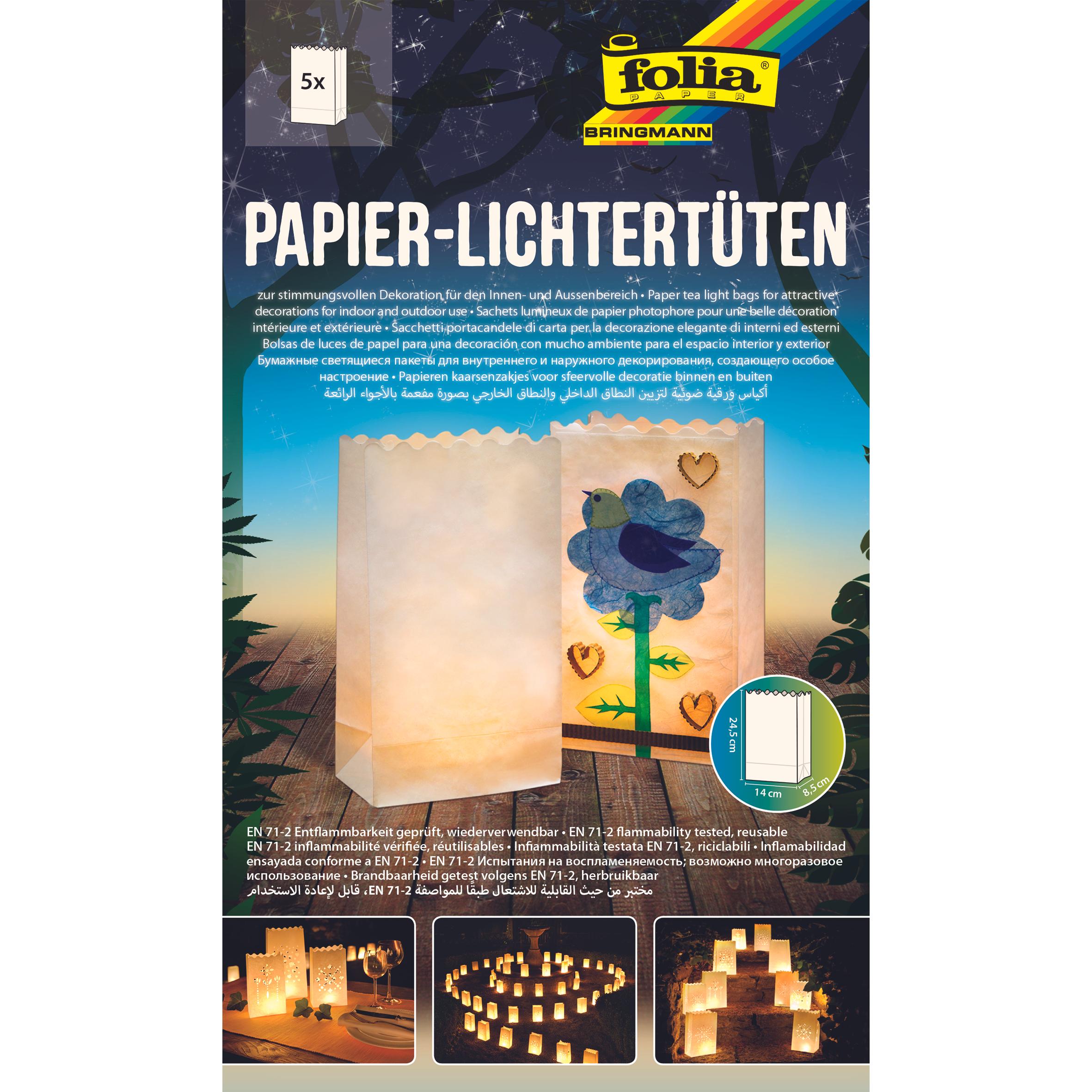 Thumbnail - Magni, Bastelpapier, Lichtertüten (5 x)