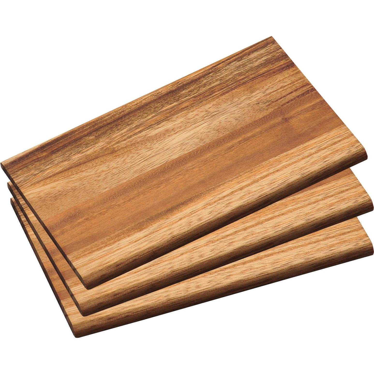 Kesper: Set di Taglieri in Legno Marrone (3 Pezzi)