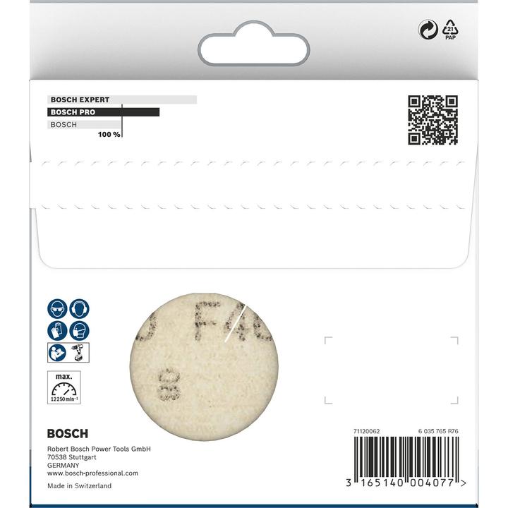 Actual product image Bosch Professional Zubehör PRO F460 sanding sheet, 125 mm, G180 (180)