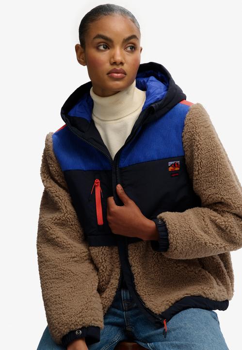 Immagine prodotto Superdry Giacca a vento con cappuccio da donna (S)