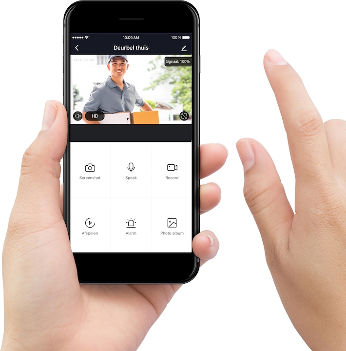 Actual product image Alecto WLAN doorbell (Wi-Fi)