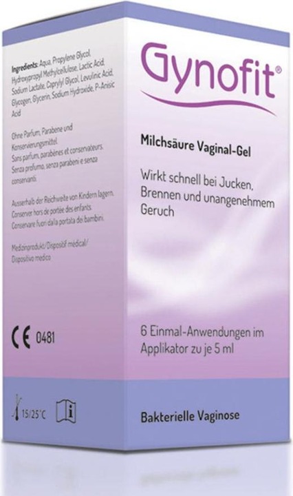 Image du produit Gynofit Gel vaginal à l'acide lactique (60 ml, Gel intime)