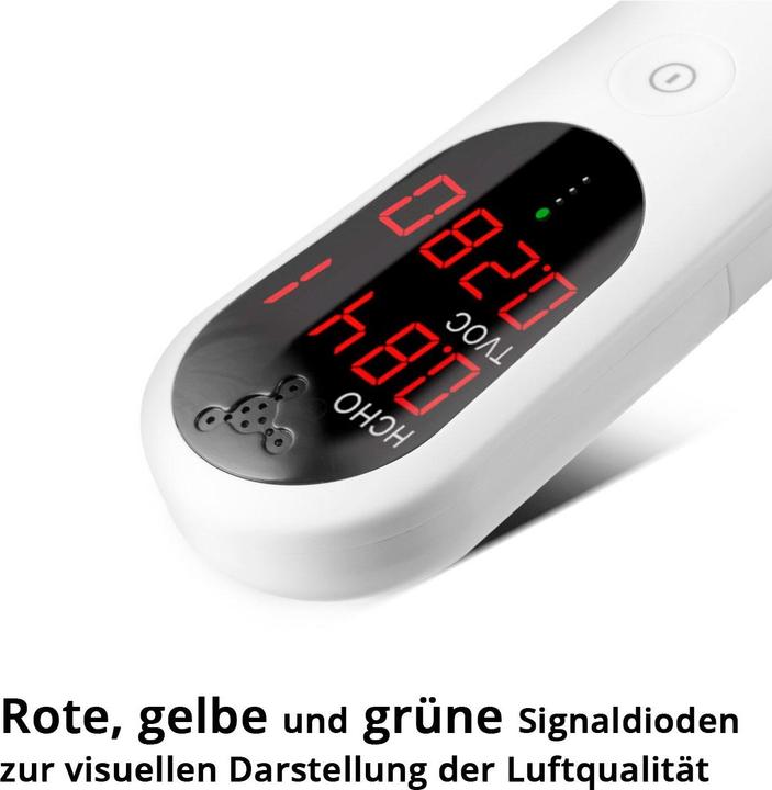 Actual product image Stahlwerk Test tool set with air quality meter and humidity meter