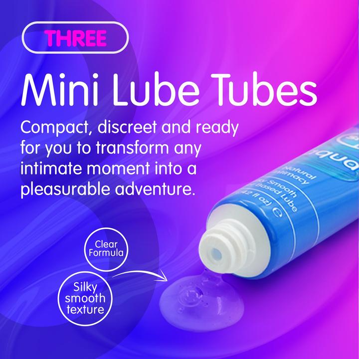 Produktbild Skins Vital Tubes: 3x12ml Gleitgel Mix für Abwechslung (36 ml)