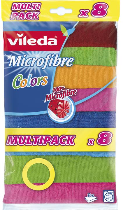 Image du produit Vileda Chiffon tout usage en microfibres (8 pcs)